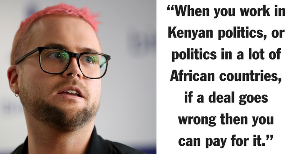 Cambridge Analytica Whistleblower Christopher Wylie Thinks His Predecessor Was Poisoned