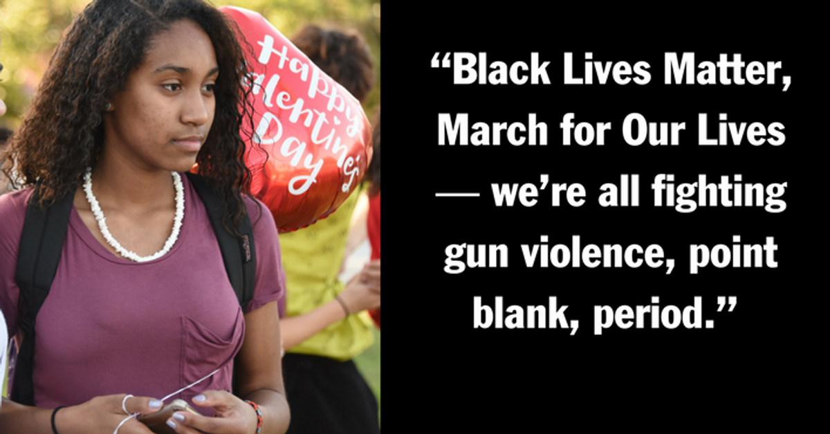 Black Parkland Students to March For Our Lives: 'We Want to Share the Mic'