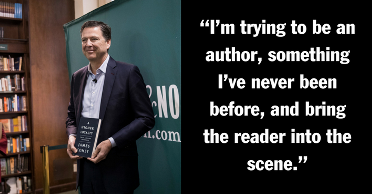 James Comey Defends His Book's Portrayal of Trump: 'I Didn't Think of Them as Shots, & I Still Don't'