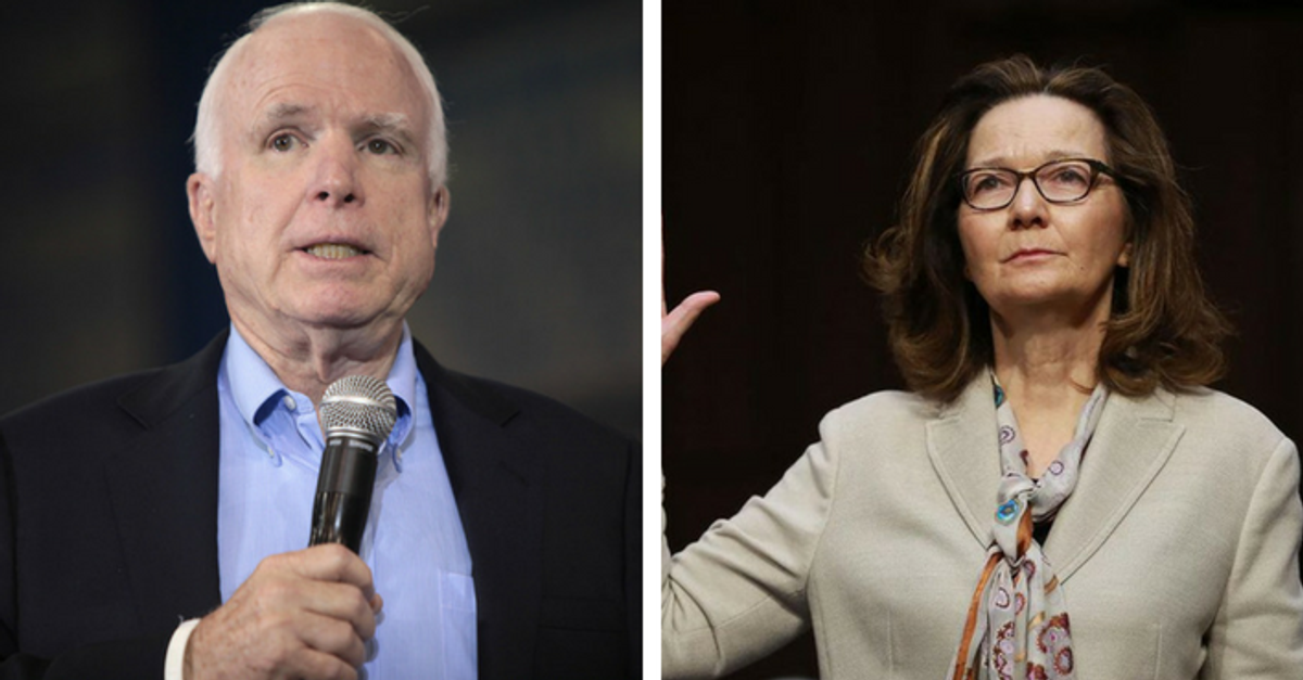John McCain Just Explained Why Gina Haspel Disqualified Herself From Being CIA Director During Her Testimony Yesterday