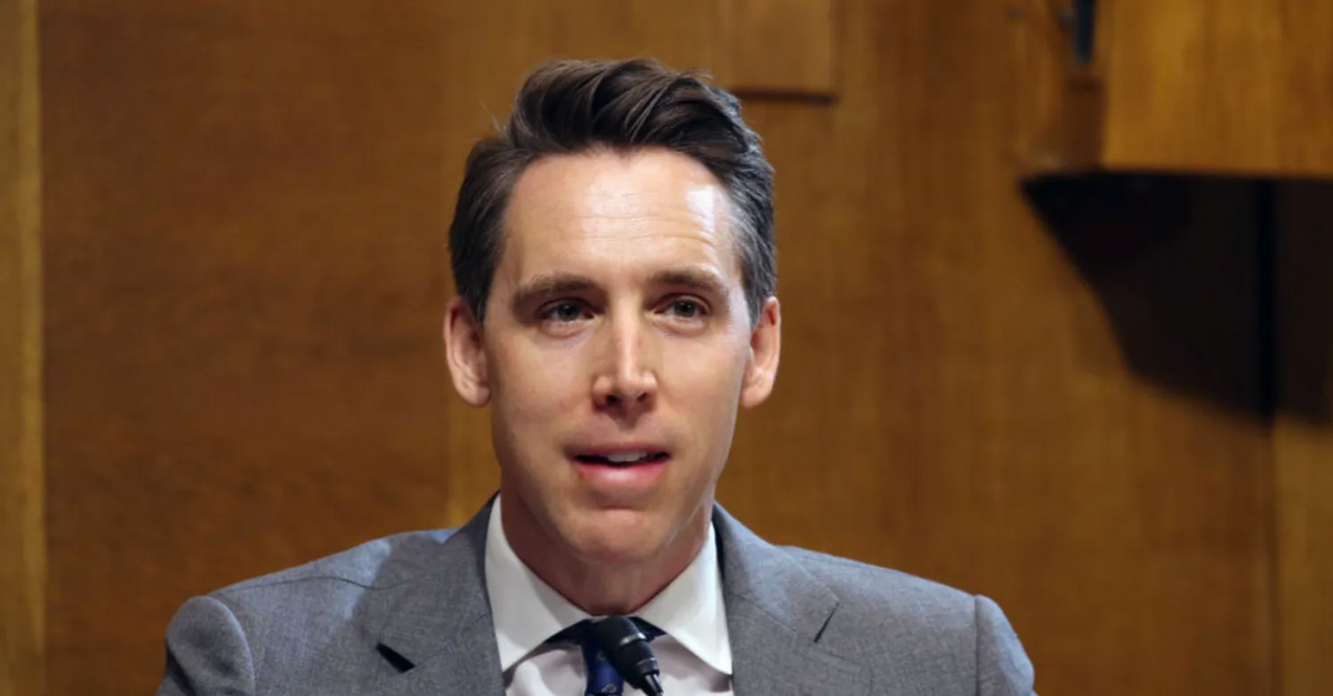 Josh Hawley Criticizes Biden For Not Sending Enough Aid To Ukraine—After Voting Against Aiding Ukraine