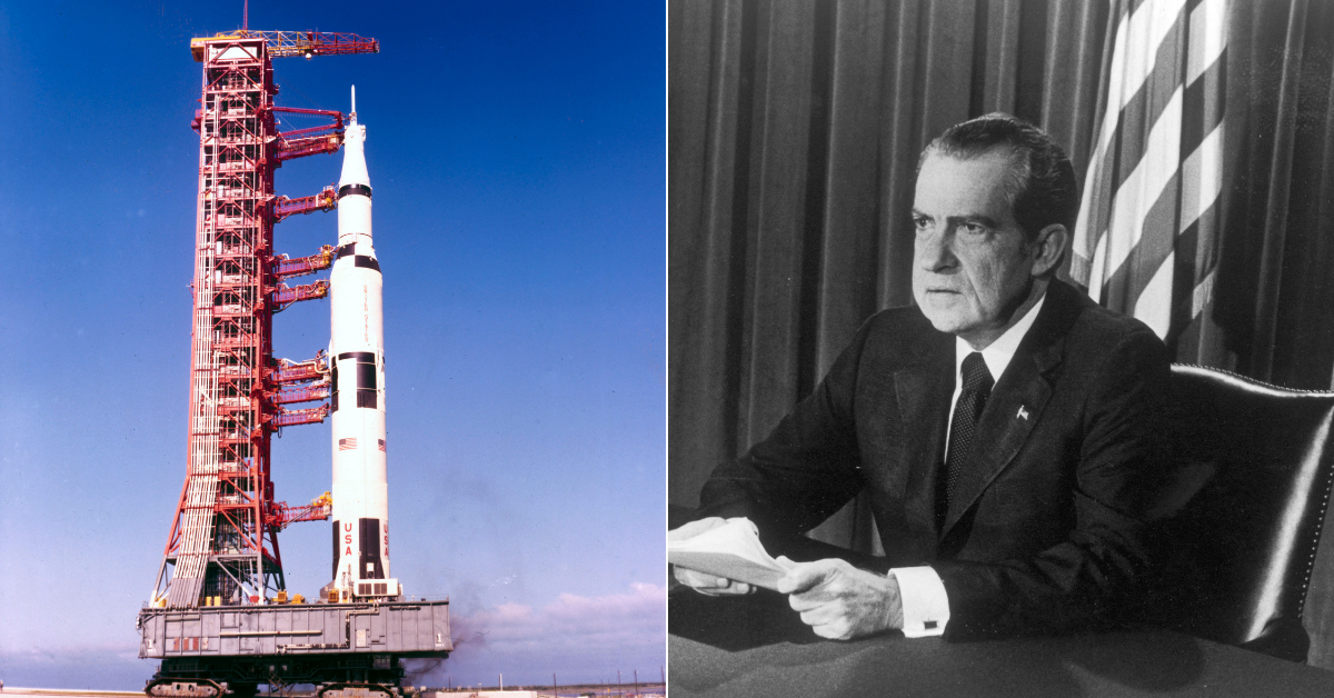 Nixon Had A Disaster Speech Ready For Apollo 11 Mission To The Moon