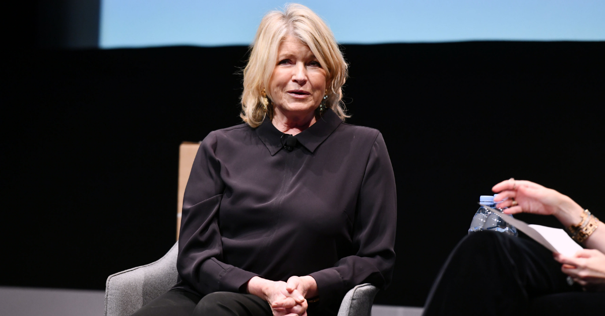 Martha Stewart Is Entering The Marijuana Business