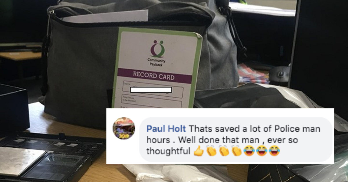 Police Roast 'Helpful' Drug Dealer On Facebook After He Makes A Facepalm-Worthy Mistake