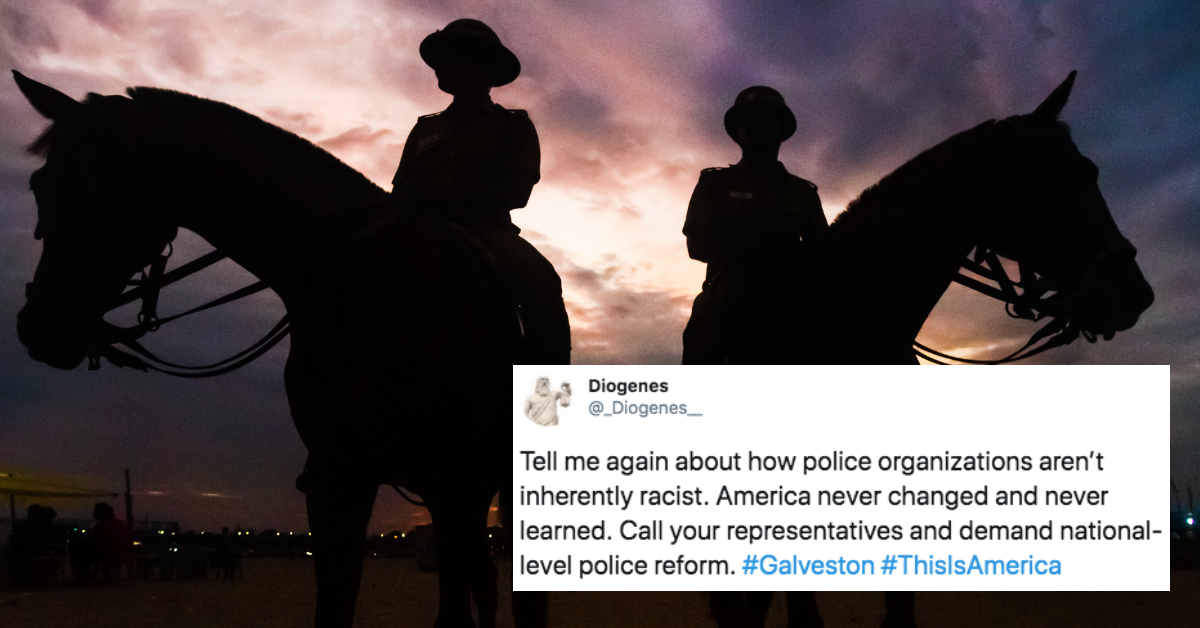 Texas Police Chief Issues Apology After Cops On Horseback Are Caught On Camera Leading Black Suspect By Rope