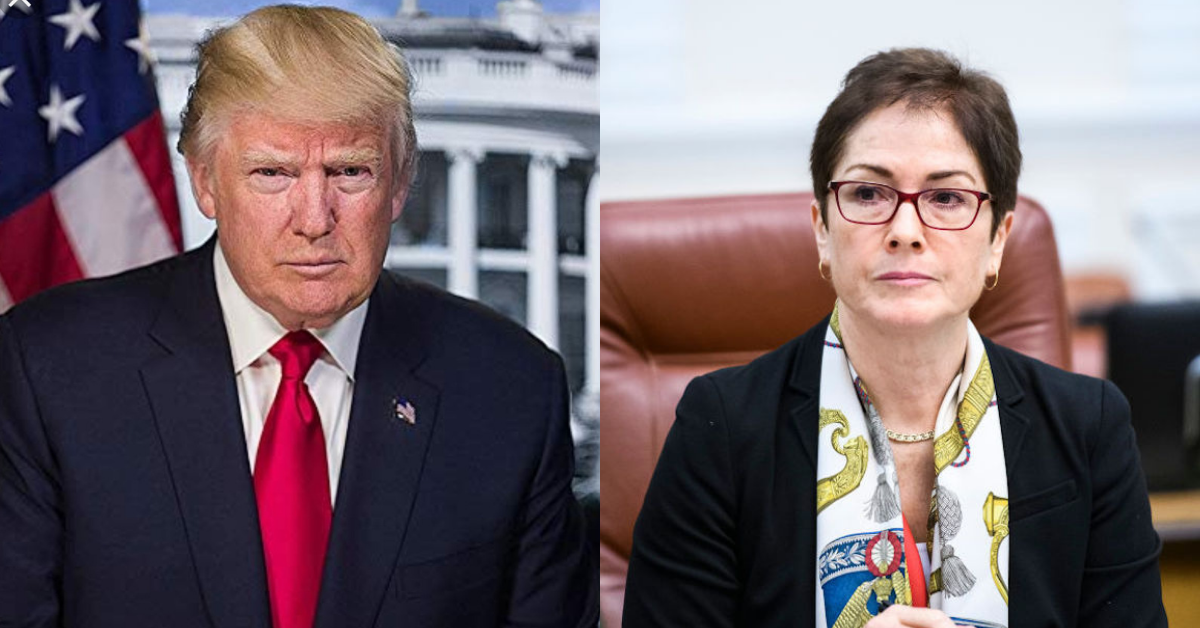 Trump Threatened Former U.S. Ambassador To Ukraine During Phone Call, Transcript Reveals