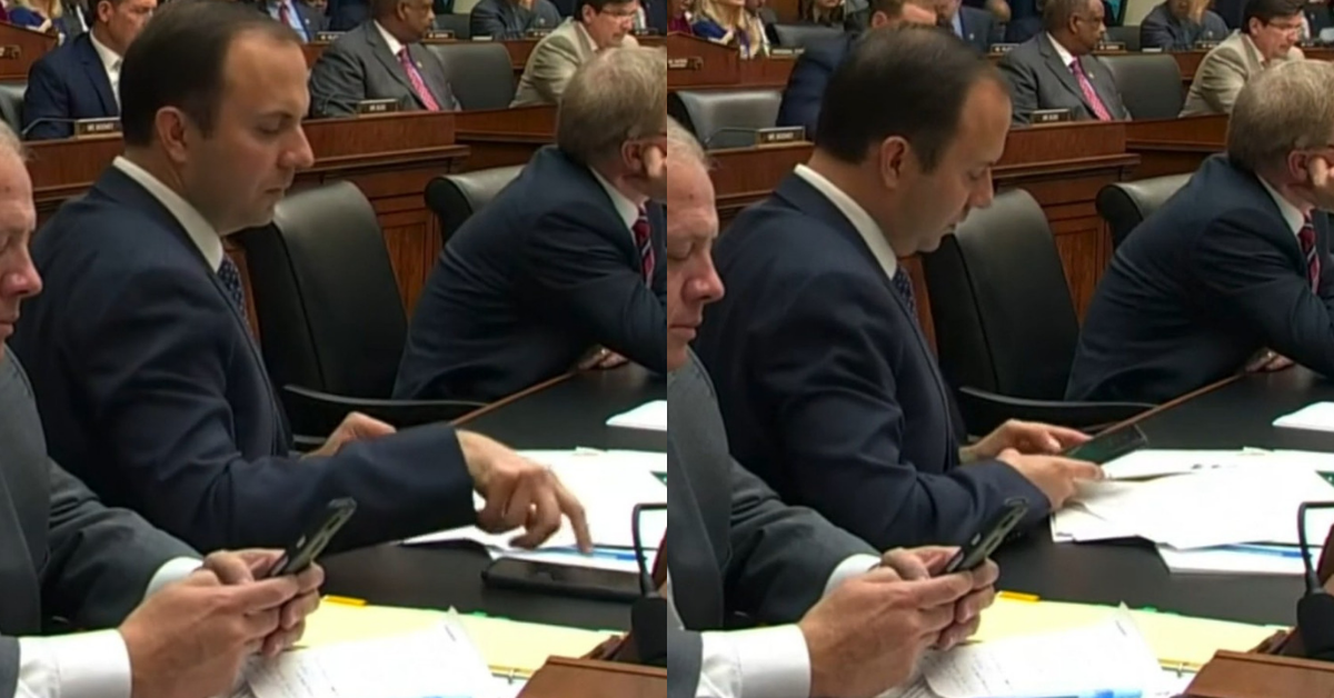 Congressman Roasted After Video Of Him Unlocking His Phone Gives Away His Weak Passcode