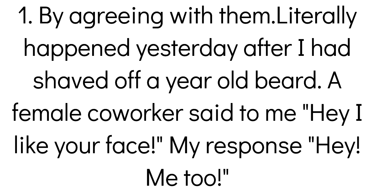 People Share How They React To Someone Complimenting Them