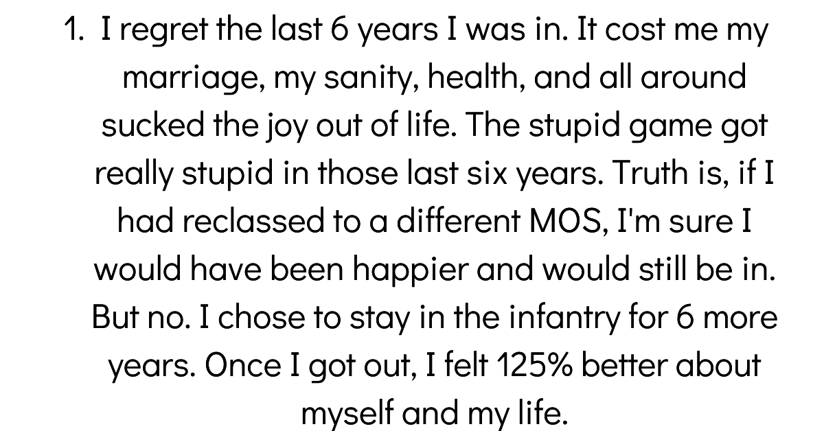 People Who Joined The Military And Instantly Regretted It Share Their Experiences