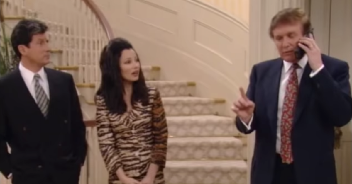 Fran Drescher Recalls Trump's Script Change Request When He Appeared On 'The Nanny'—And It's Peak Trump