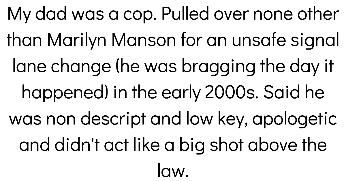 Cops Who Have Pulled Over Celebrities Share Their Experiences