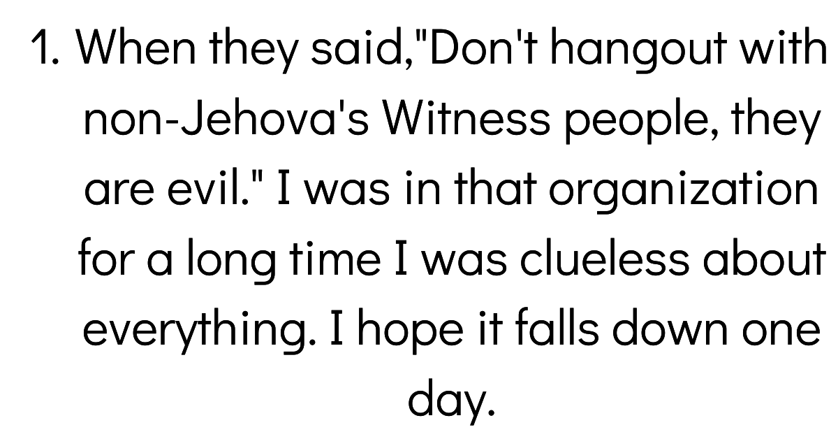 Former Cult Members Explain How They Knew They Were In Too Deep