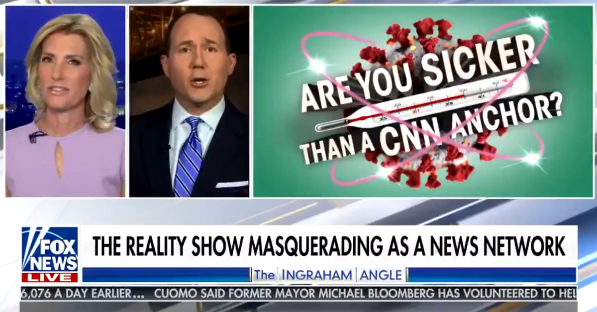 Fox News Host Laura Ingraham Criticized For Segment Making Fun Of CNN Anchors For Getting Virus