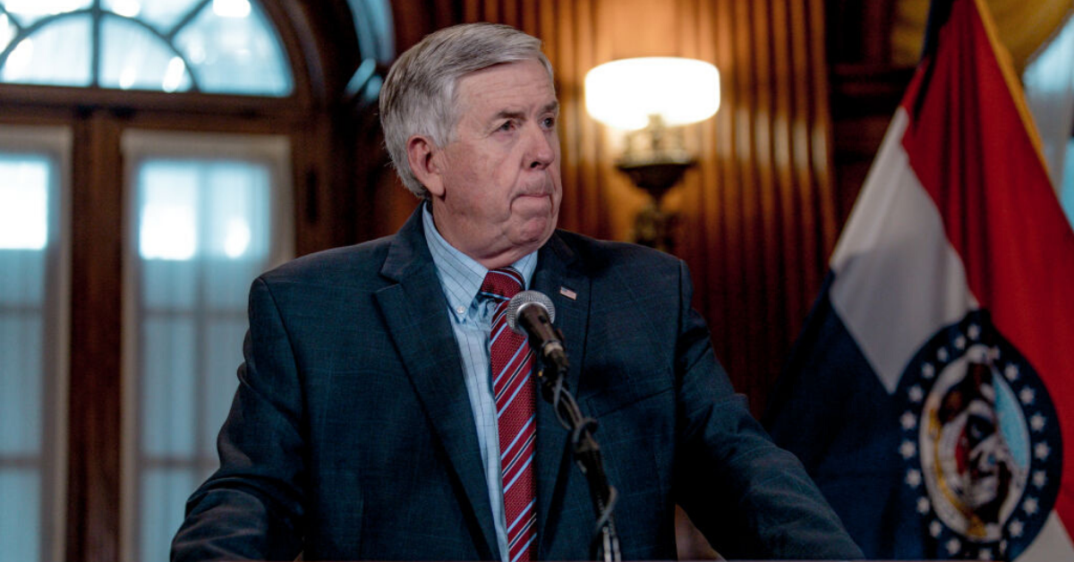 GOP Missouri Governor Says Kids Will Catch The Virus At School And Then 'Go Home' And 'Get Over It'