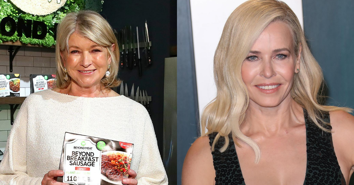 Chelsea Handler Re-Created Martha Stewart's Pool Selfie, And Martha Threw Some Epic Shade Back