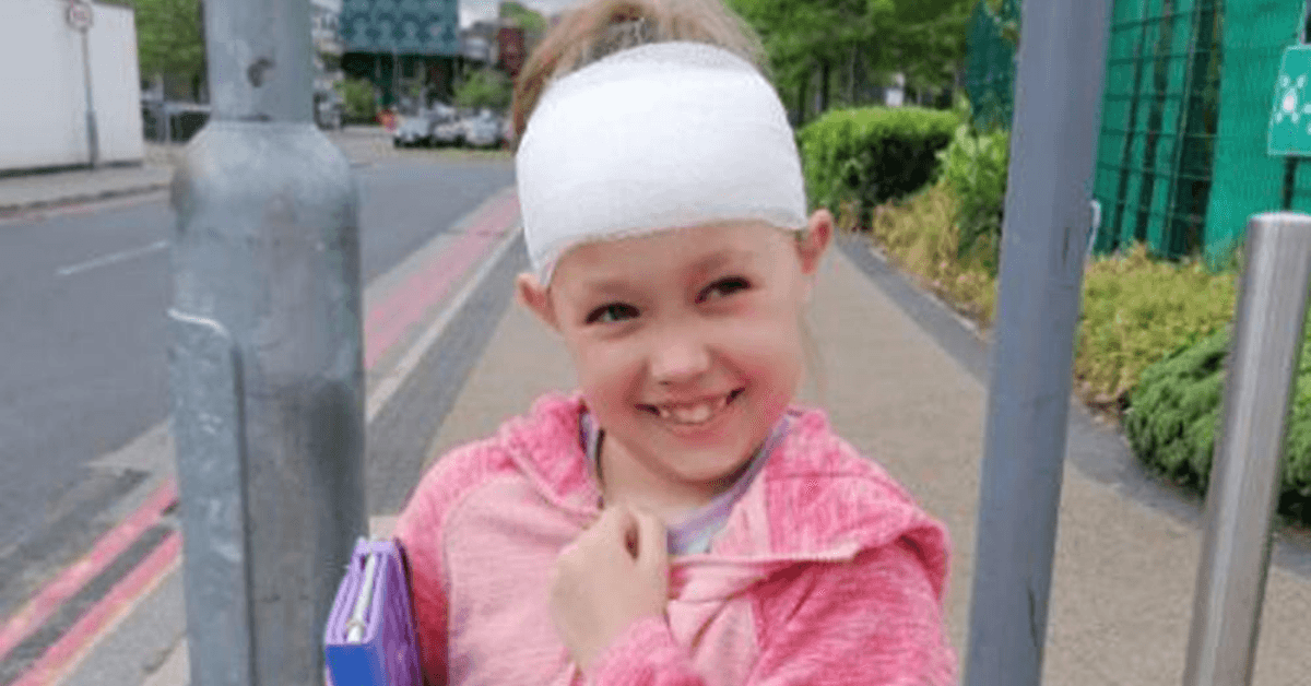 Girl's Eye Exam Reveals Golf BallSized Brain Tumor Comic Sands