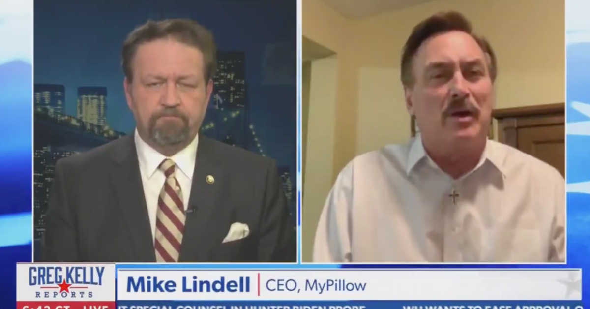 Newsmax Forced To Cut Off MyPillow CEO For Pushing Election Conspiracies—And It's *Chef's Kiss*