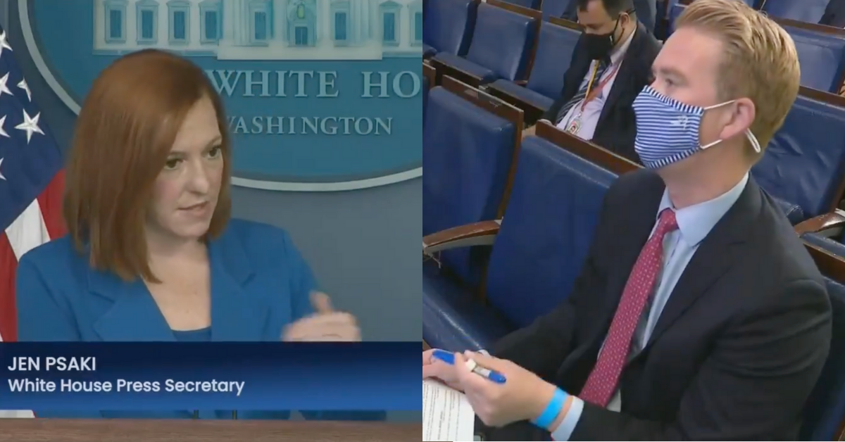 Jen Psaki Schools Fox News Reporter Who Blames 'Good' Unemployment Benefits For People Not Returning To Work