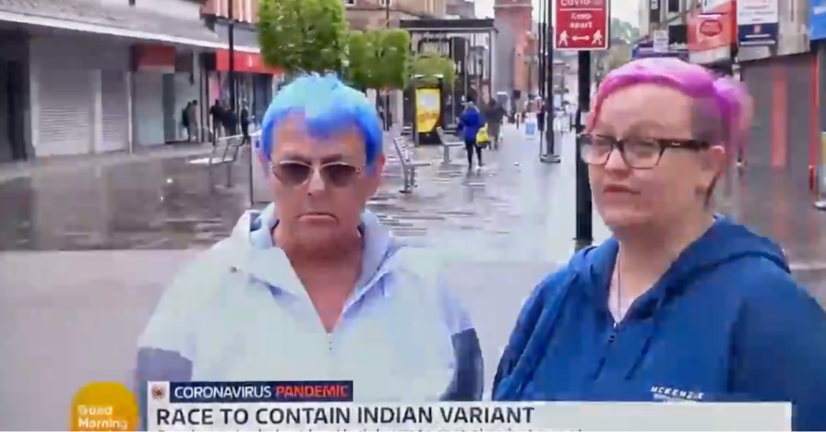 Woman Says She 'Won't Even Leave The House' Over Pandemic Concerns—While In The Middle Of Town