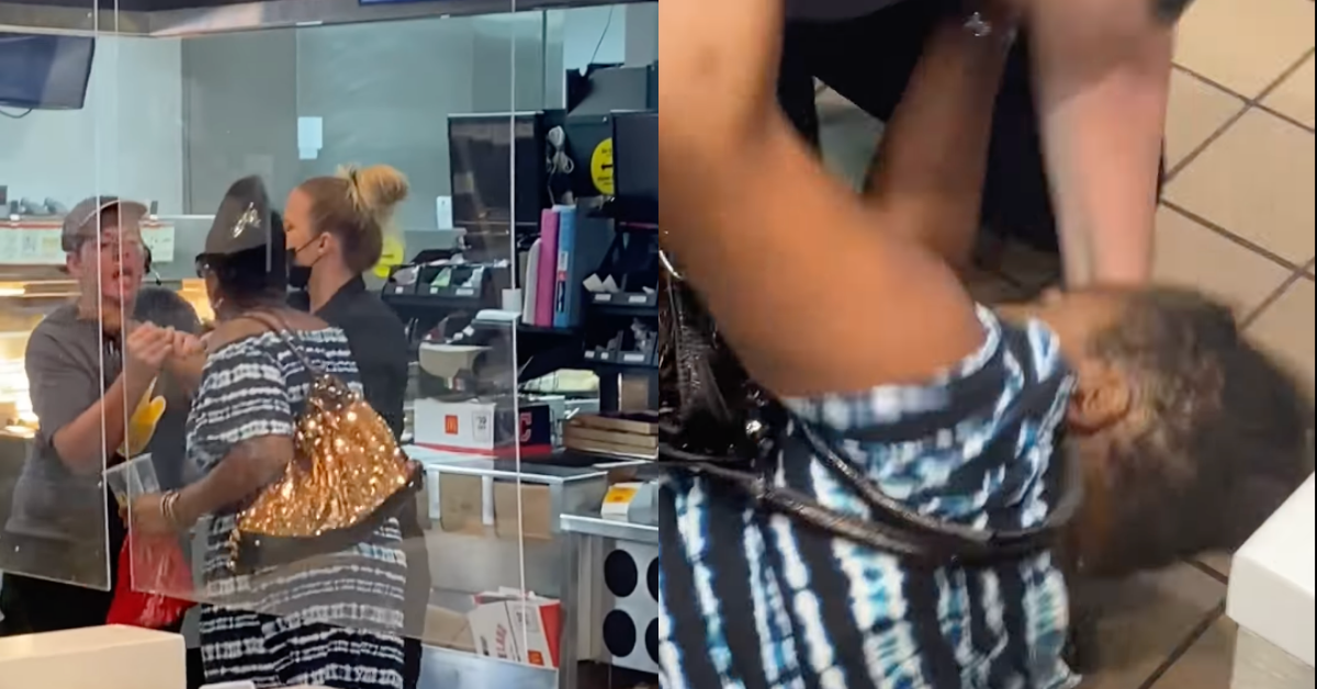 Ohio Woman Goes On Punching Rampage Over Slushie Flavors At McDonald's In Viral Video
