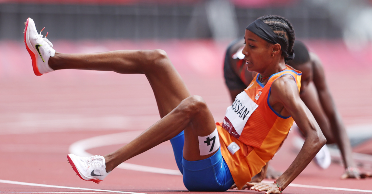 Distance Runner Trips And Falls During Last Lap Of Olympic Race—Then Pulls Off Incredible Victory