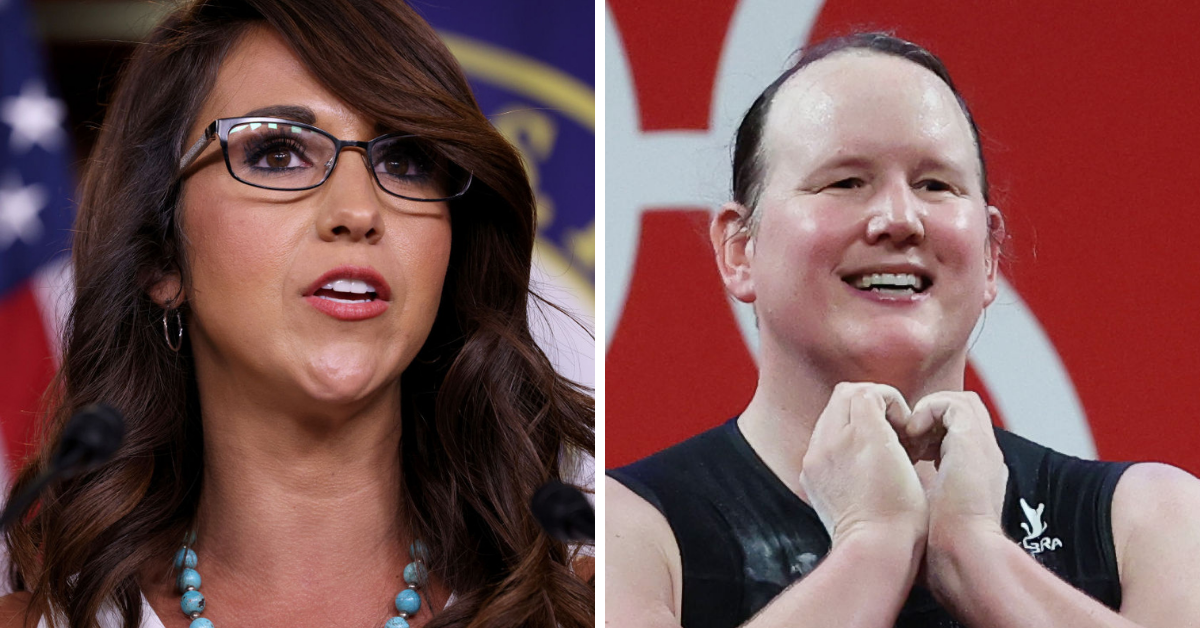 Lauren Boebert Amplifies Transphobic Tweet Alleging Weightlifter Transitioned Just To Win A Medal