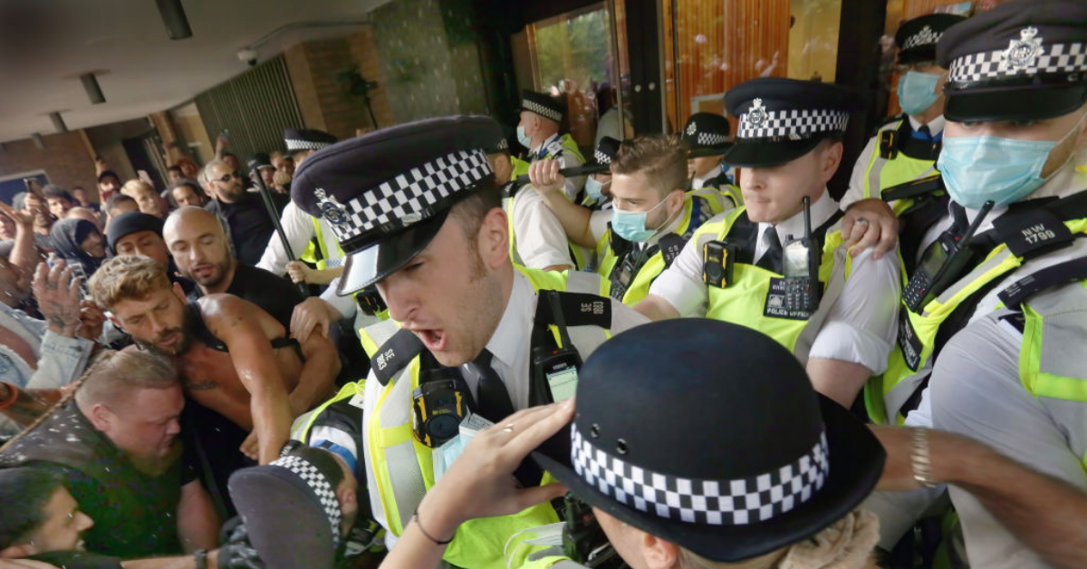 A Bunch Of Anti-Vaxxers Just Tried To Storm BBC Headquarters—But Were At The Wrong Building