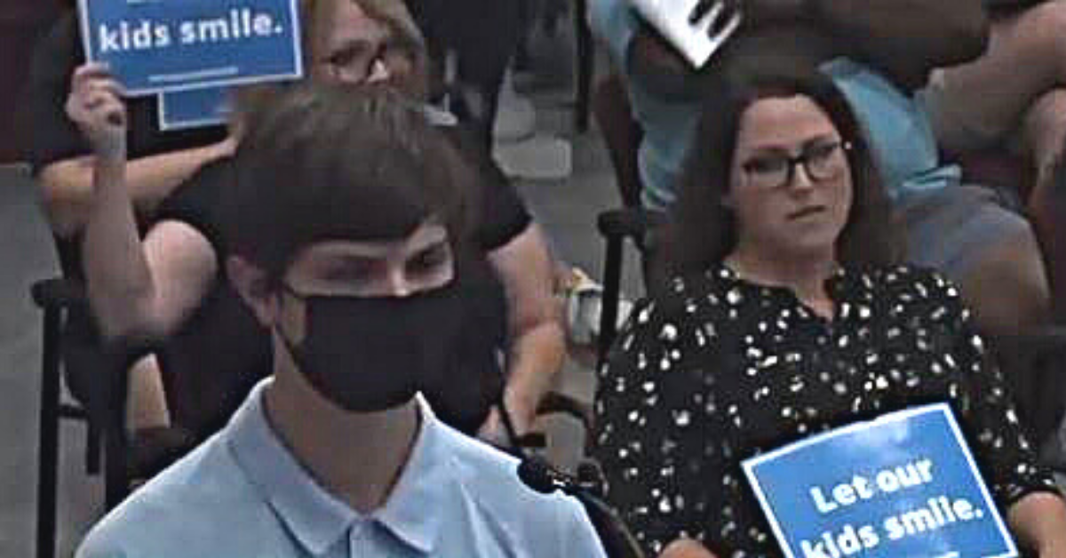 Adults Mock Student As He Talks About Grandma's COVID Death At School Board Meeting In Enraging Video