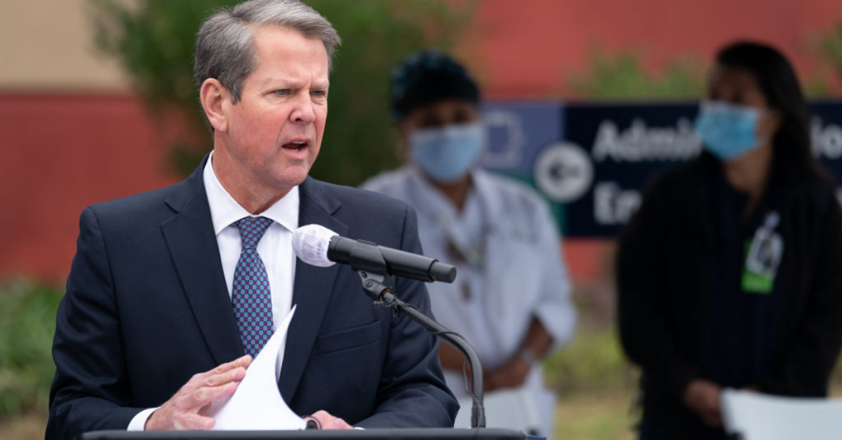 Georgia GOP Governor Slammed For Using Nonexistent 'AIDS Vaccine' Mandate To Criticize Biden