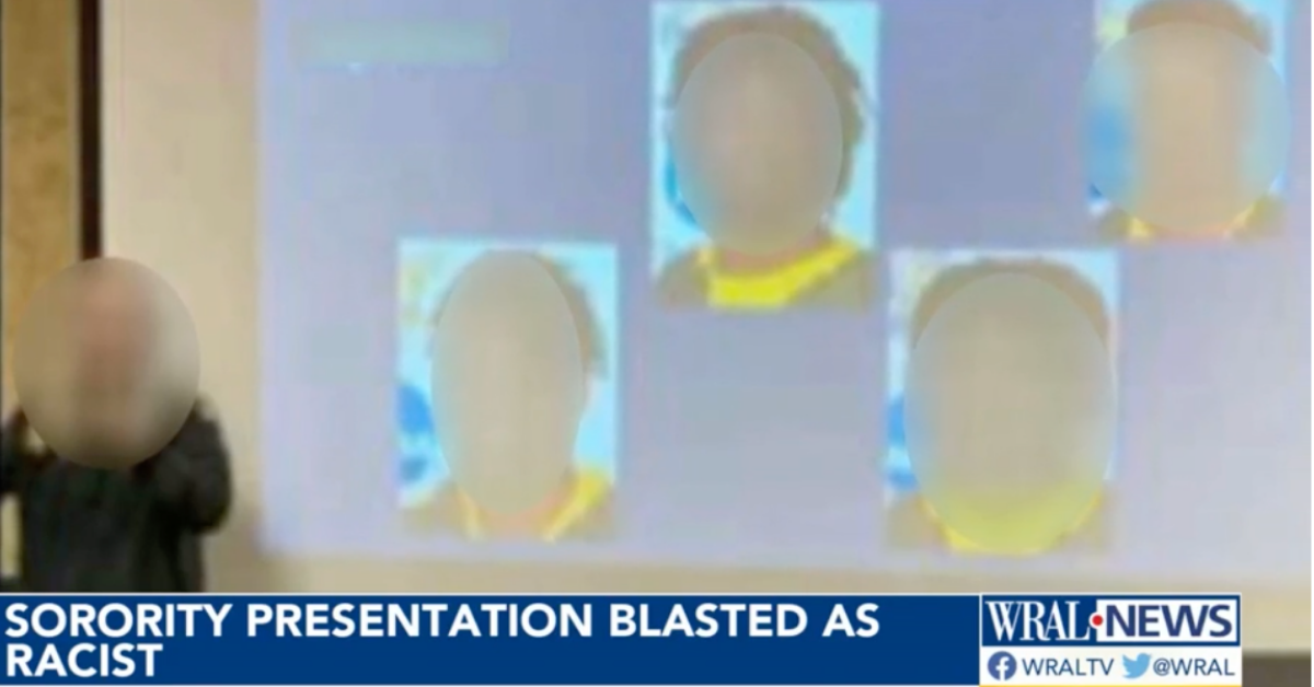 Sorority Member Sparks Outrage After Using Black Football Players In Presentation About 'Ugly' Features