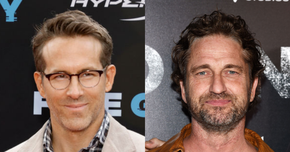 Ryan Reynolds Has Classy Response After Gerard Butler Says 'I Don't Watch Ryan Reynolds Movies'