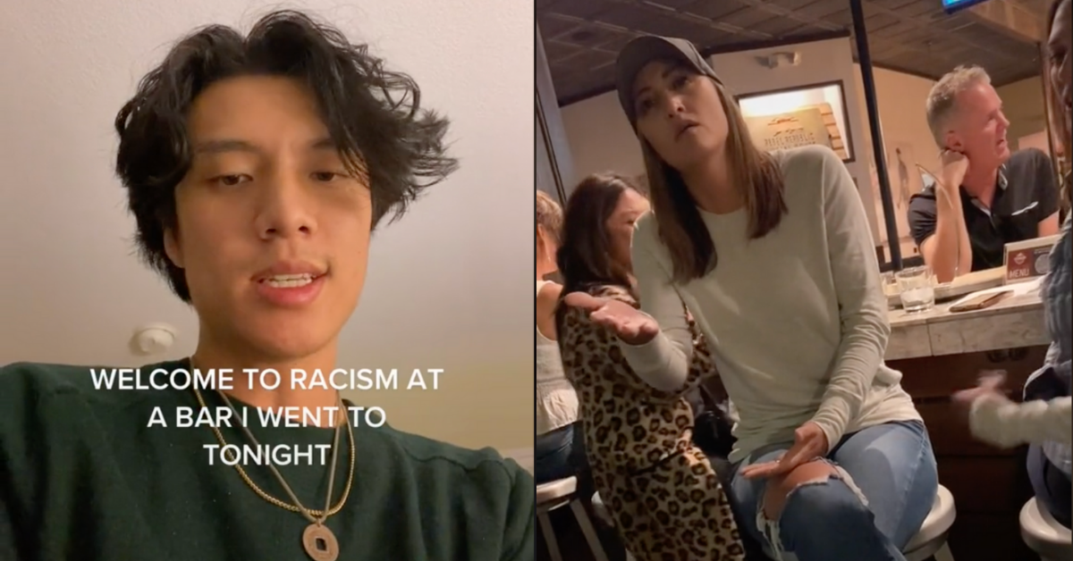 Woman Tells Asian Man Anti-Asian Hate Doesn't Really Exist: 'I'm Over That Whole Narrative'