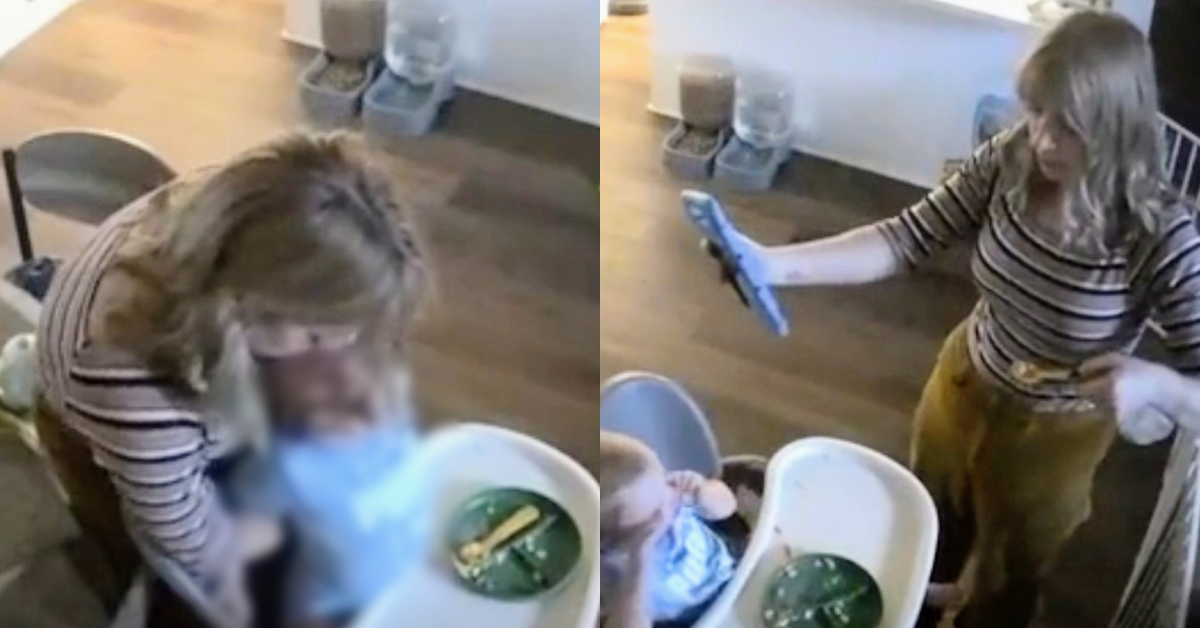 Mom Speaks Out After Nanny Caught On Security Camera Force-Feeding Screaming Toddler