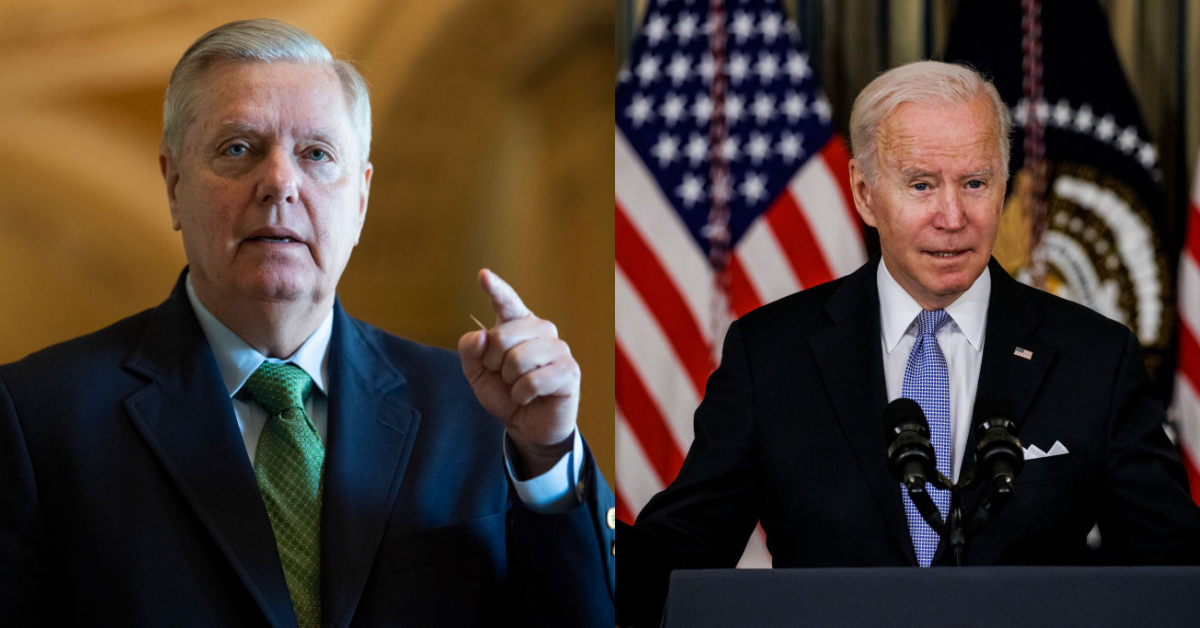 Graham Gets Brutal Reminder After Saying He'll 'Never Forgive' Biden For Afghanistan Withdrawal