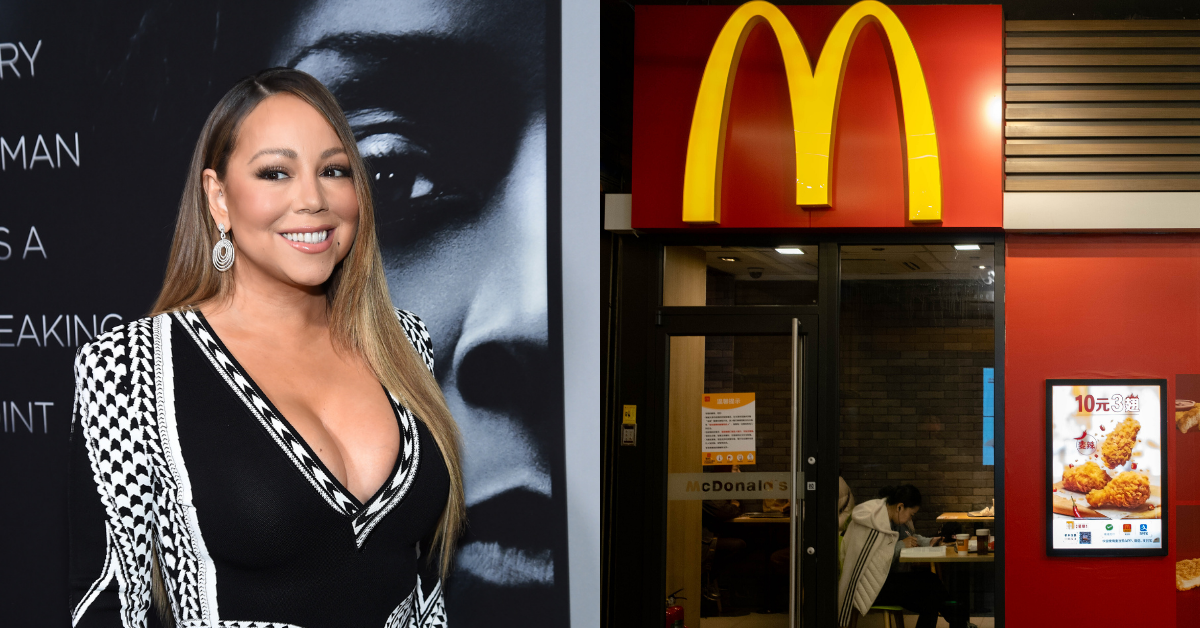 Bizarre Ad For Mariah Carey's New Partnership With McDonald's Leaves Twitter Hilariously Puzzled