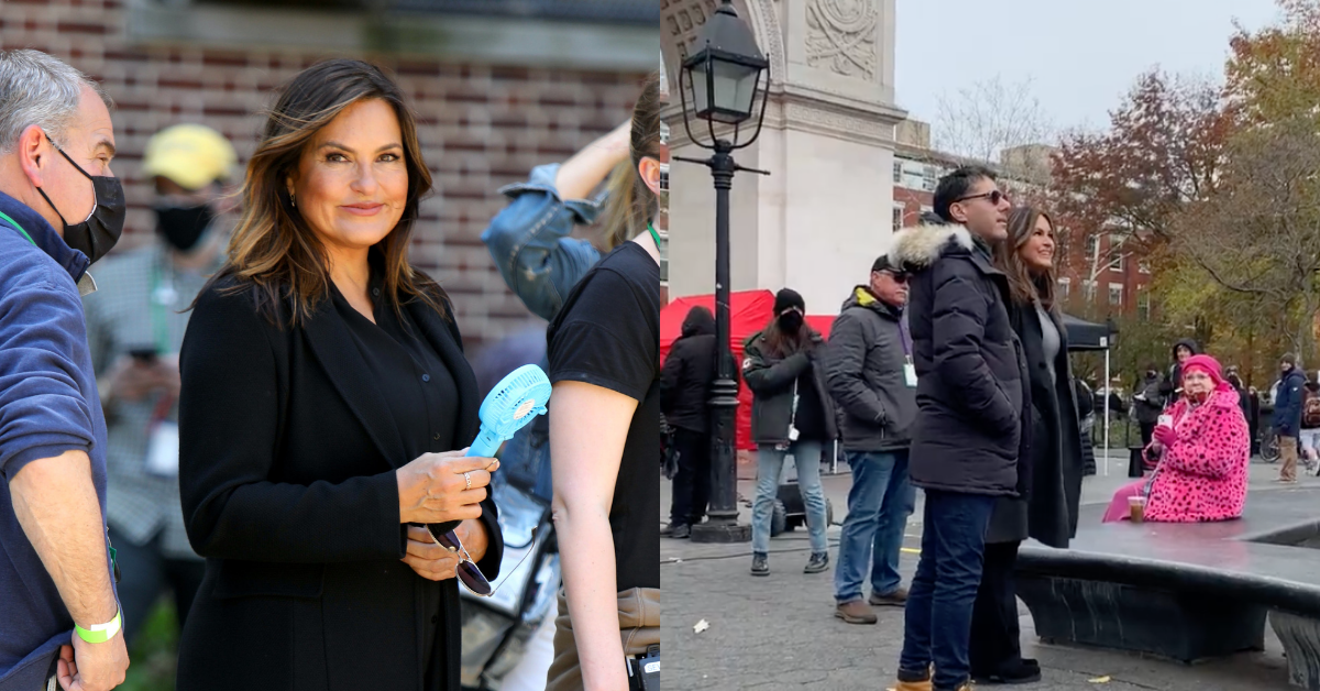 Mariska Hargitay Expertly Silences Random Guy Trying To Interrupt 'SVU' Filming With His Singing