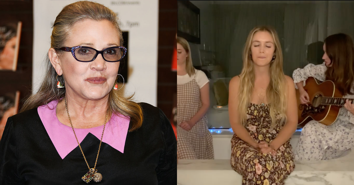 Billie Lourd Sings Cover Of Fleetwood Mac's 'Landslide' In Sweet Tribute To Late Mom Carrie Fisher