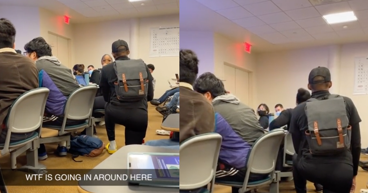 Woman Bluntly Rejects Guy Who Asks Her Out 'In Front Of 120 Students' In Cringey TikTok Video