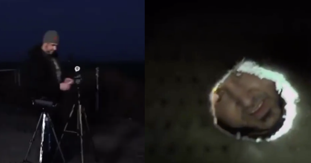 Flat Earther Accidentally Proves Earth Is Round With Light Experiment In Cringey Resurfaced Clip
