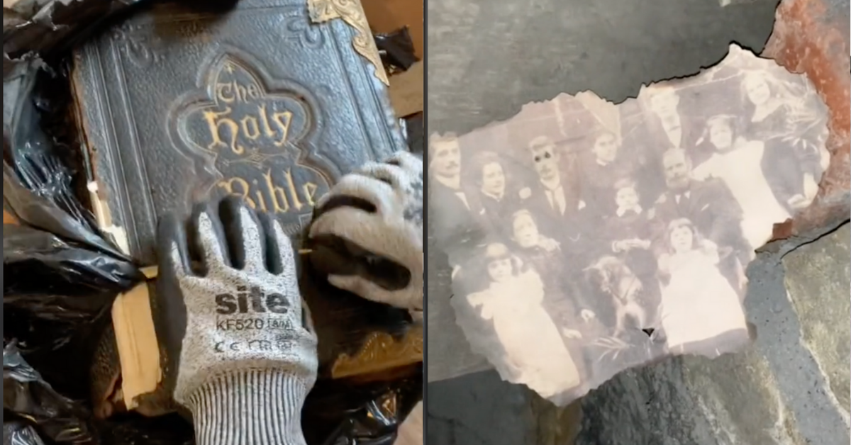 Couple Weirded Out After House They Bought At Auction Is Filled With Hidden 'Satanic' Objects