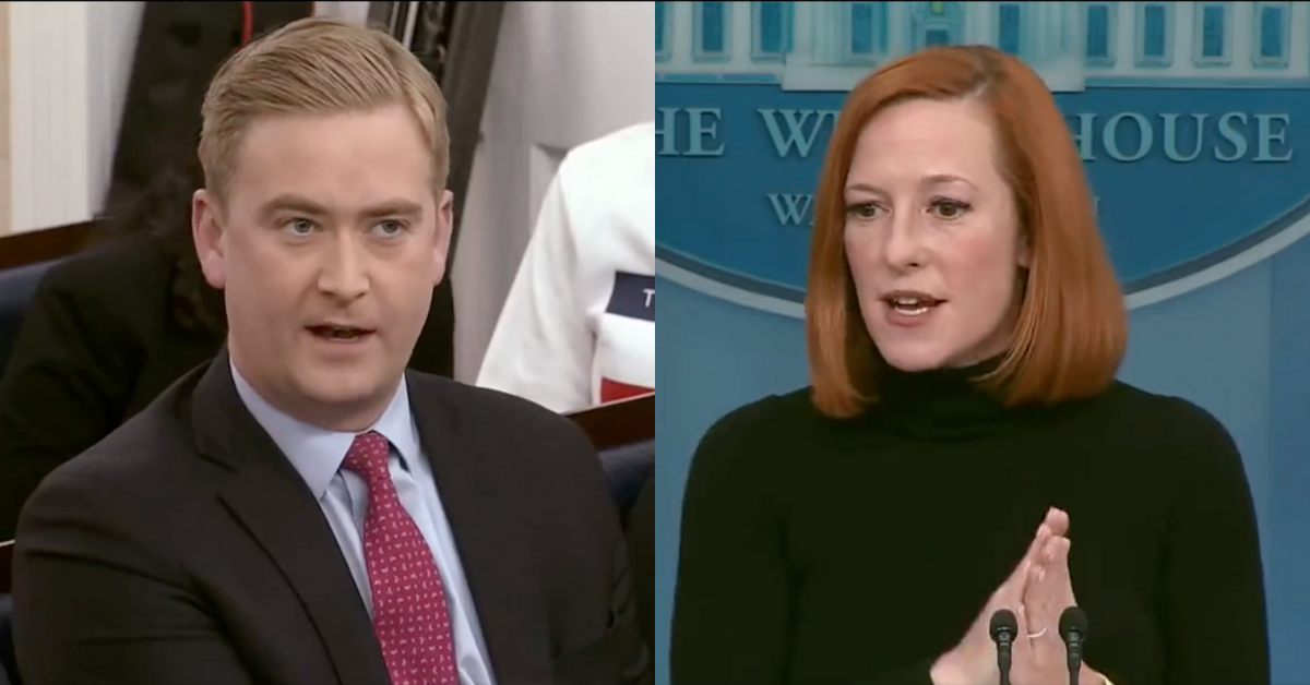 Psaki Reminds Doocy 'You're Not A Doctor' With Smackdown About How Mask Guidelines Work