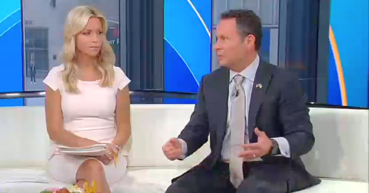 Brian Kilmeade Shut Down By Co-Host For Asking Why Pregnant Woman Got 'Important' Job In Biden Admin.