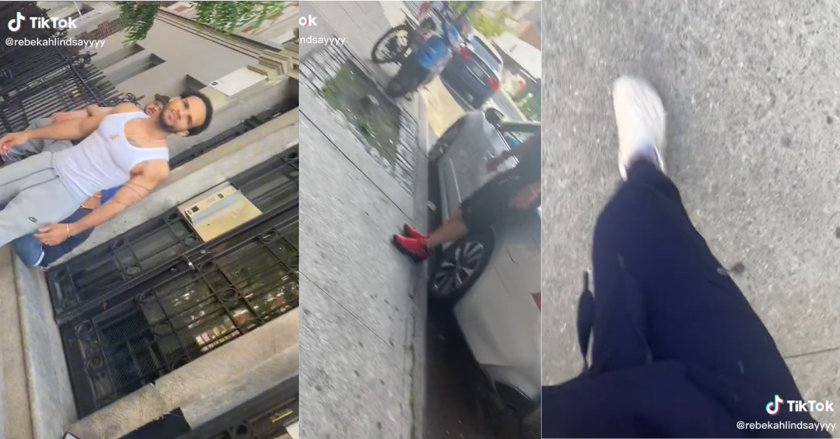 Woman Has Iconic Response To Guy's Groan-Worthy Street Harassment—And TikTok Is Obsessed