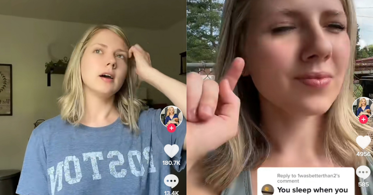 New Mom Sparks Debate After Calling Out Babysitter For Falling Asleep While Watching Her Baby