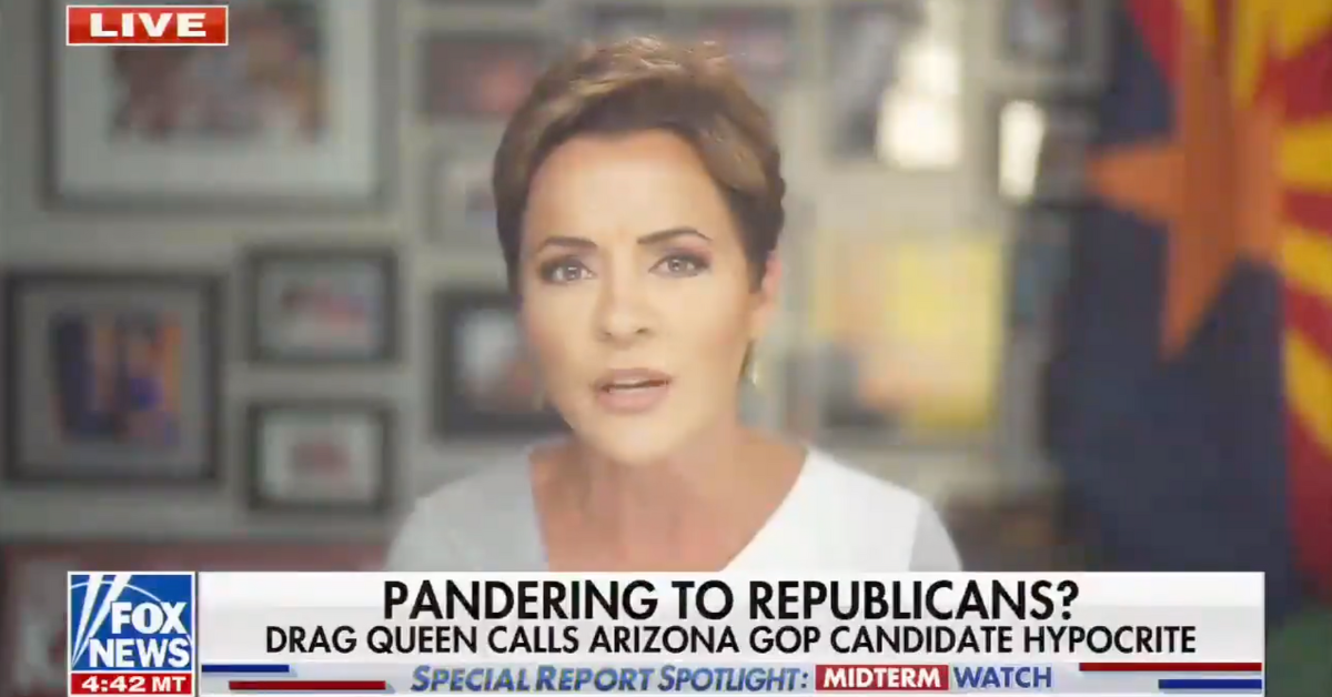 MAGA Candidate Throws Tantrum After Fox News Host Calls Out Her Hypocrisy About Drag Queens