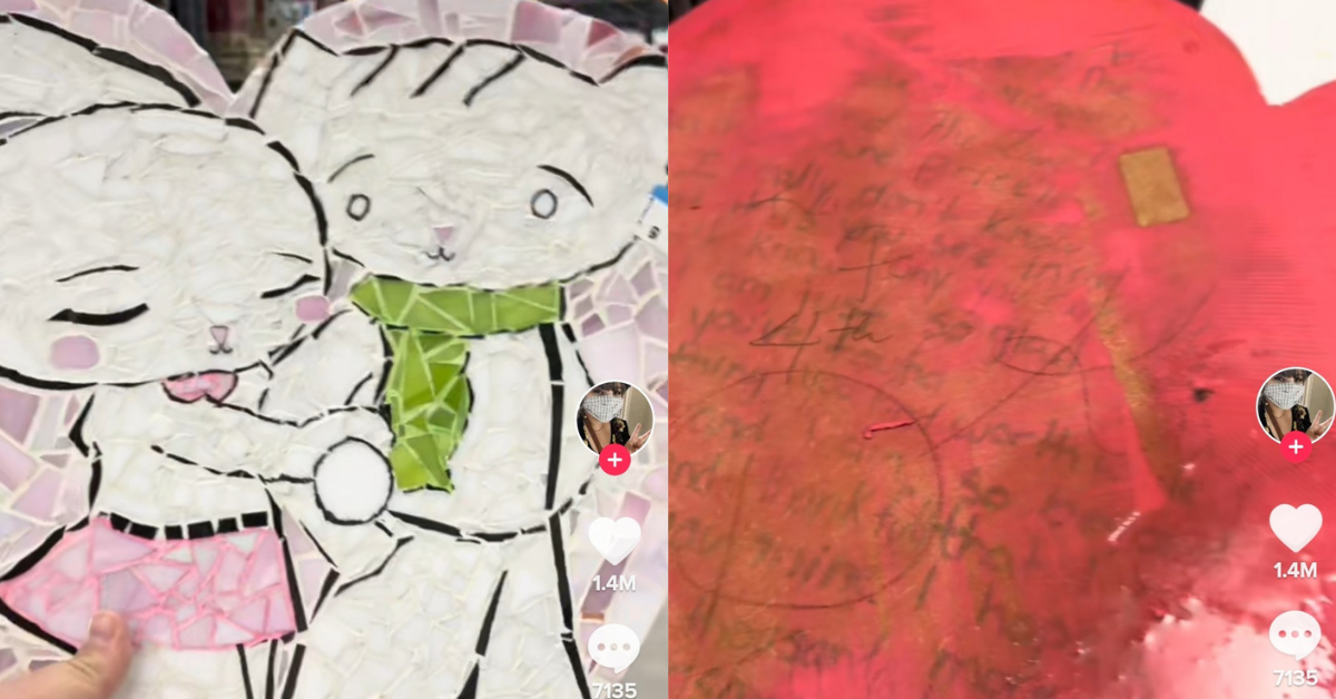 Woman Stunned To Find Handmade Gift She Gave Ex-Boyfriend 10 Years Ago For Sale At Goodwill