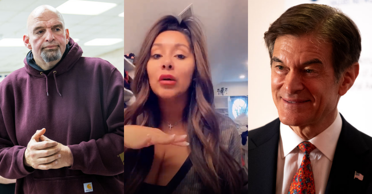 Dr. Oz's Dem Opponent In PA Just Booked Snooki To Perfectly Troll Him For Living In NJ