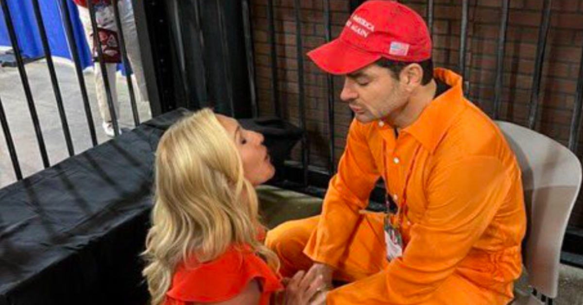 MTG Cries And Prays With Jan. 6 Rioter On Display In A Cage At CPAC In Bizarre Spectacle