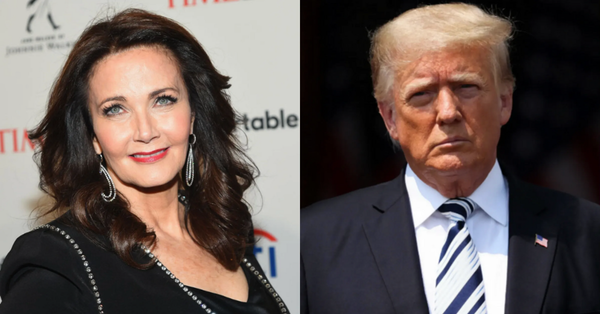 Lynda Carter Just Roasted Trump's Mar-A-Lago Raid With The Perfect 'Florida Man' Headline