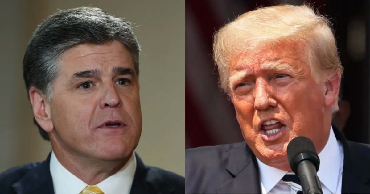 Sean Hannity Assures Supporters That Trump Could Still Run For President As A Felon In Wild Clip